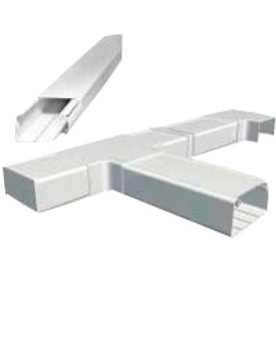 Заглушка для короба 120х50 мм, белая LANMASTER (LAN-CT120x50-ND-WH) в Кемерово Аксессуары для лотков Pintop.ru