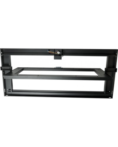 Крыша секции коридора 1200 мм для шкафов LANMASTER DCS шириной 800 мм, откидывающаяся, с ЭМ замком LANMASTER LAN-DC-RFP-12x8-OP в Кемерово Аксессуары для стоек и шкафов Pintop.ru