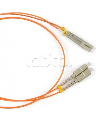 Патч-корд оптический LANMASTER LAN-LC-SC/OM2-10 в Кемерово Патч-корды и пигтейлы Pintop.ru