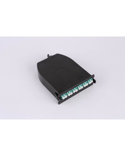 MPO кассета OS2, 12xLC, тип B, низкие потери, черная LANMASTER LAN-MCSB-1M-12LC/OS2 в Кемерово Коннекторы Pintop.ru