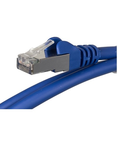 Патч-корд RJ45 - RJ45, 4 пары, FTP, категория 5е, 7 м, синий LSZH LANMASTER LAN-PC45/S5E-7.0-BL в Кемерово Патч-корды и пигтейлы Pintop.ru