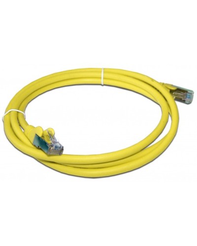 Патч-корд RJ45 - RJ45, 4 пары, FTP, категория 6, 1 м, желтый, LSZH LANMASTER LAN-PC45/S6-1.0-YL в Кемерово Патч-корды и пигтейлы Pintop.ru