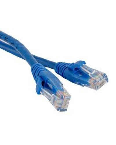 Патч-корд RJ45 - RJ45, 4 пары, UTP, категория 6, 5 м, синий, LSZH LANMASTER LAN-PC45/U6-5.0-BL в Кемерово Патч-корды и пигтейлы Pintop.ru