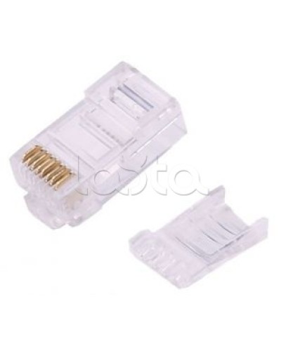 Штекер RJ45 (8P8C) CAT6 со вставкой LAZSO APJ15 в Кемерово Коннекторы Pintop.ru