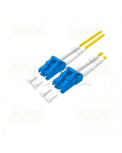 Патч-корд оптический Lazso PC-DU-LC/LC(3m) в Кемерово Патч-корды и пигтейлы Pintop.ru