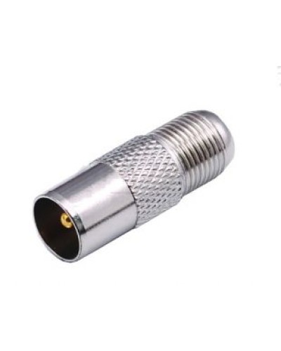 Переходник PAL (TV) штекер - F розетка LAZSO APTVF10 в Кемерово Коннекторы Pintop.ru