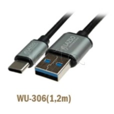 Кабель для передачи данных и зарядки LazsoWU-206(1,2m)