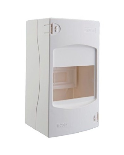 Щиток накладной Mini S 4 модуля белый Legrand 001304 в Кемерово Боксы для автоматов Pintop.ru