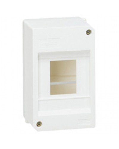 Щиток накладной Mini S 4 модуля белый Legrand 001357 в Кемерово Боксы для автоматов Pintop.ru