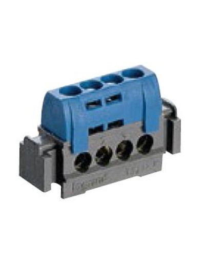 Клеммник синий 4х1.5-16 мм2 LEGRAND 004840 в Кемерово Клеммные колодки Pintop.ru