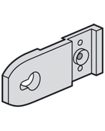 Комплект из 4 металлических скоб Legrand 020100 в Кемерово Расходные материалы для шкафов и стоек Pintop.ru