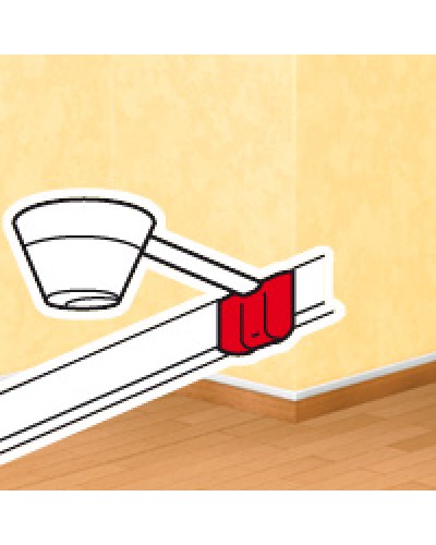 Ответвление Т-образное с перегородкой в 3 плоск. для мини-каналов 32х20 и 40x20 LEGRAND 030216 в Кемерово Аксессуары для кабель-канала Pintop.ru