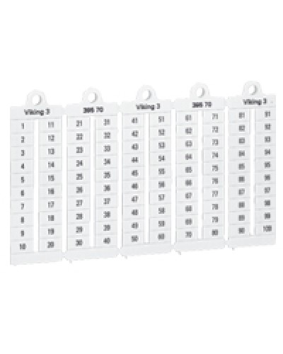 Пластина маркерная Legrand 039509 в Кемерово Аксессуары для кабель-канала Pintop.ru