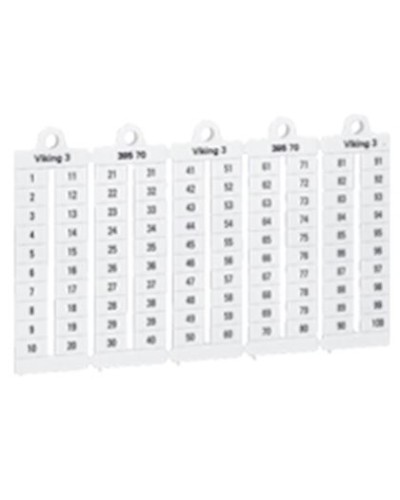 Пластина маркерная Legrand 039517 в Кемерово Аксессуары для кабель-канала Pintop.ru