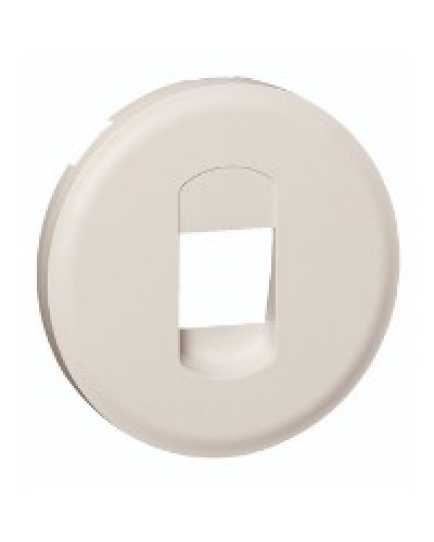 Лицевая панель аккустической розетки белый Celiane Legrand 068211 в Кемерово Аксессуары для кабель-канала Pintop.ru