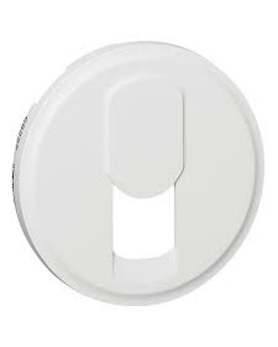 Лицевая панель для розетки телефонной белый Celiane Legrand 068237 в Кемерово Аксессуары для кабель-канала Pintop.ru