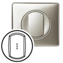 Лицевая панель для выключателя с индикацией титан Celiane Legrand 068303