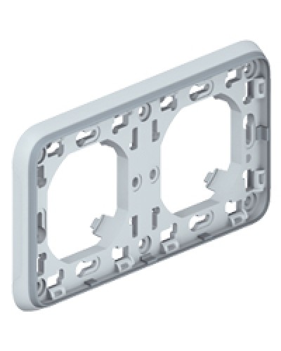 Рамка с суппортом для встроенного монтажа Plexo Legrand 069683 в Кемерово Аксессуары для кабель-канала Pintop.ru