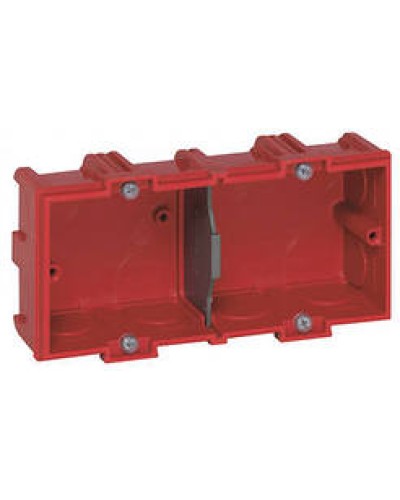 Коробка Batibox встраиваемая 2-местная LEGRAND 080142 в Кемерово Распределительные коробки Pintop.ru