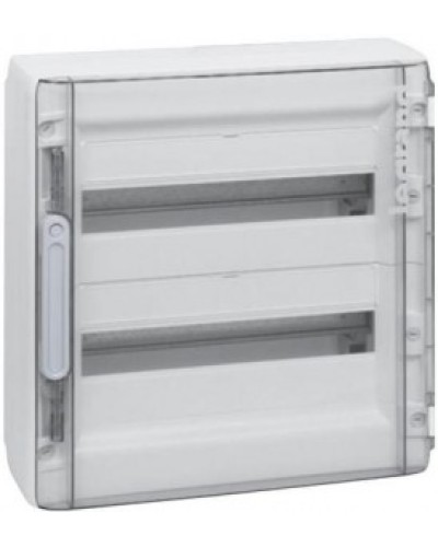 Распределительный щиток XL3 125 с белой дверью 2 ряда 36 модулей 450х450х128 мм Legrand 401647 в Кемерово Щиты электрические Pintop.ru