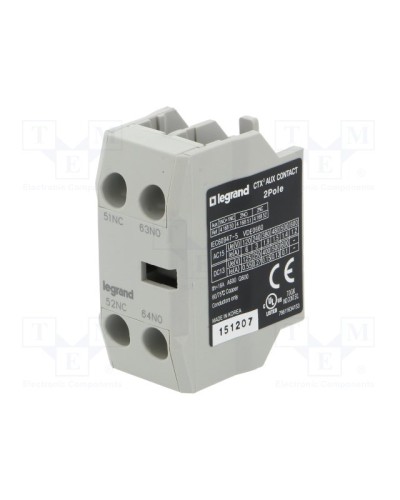 Блок вспомогательных контактов Legrand 416850 в Кемерово Дополнительное оборудование для сетей Pintop.ru