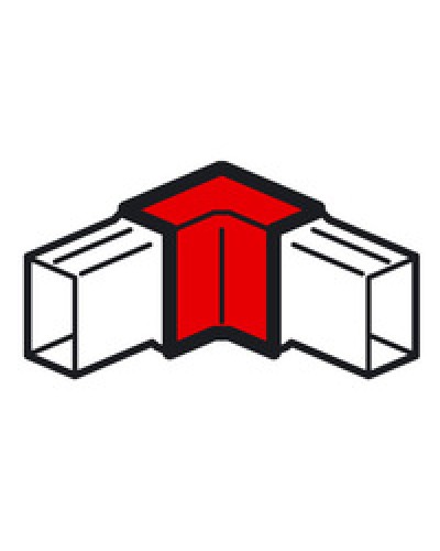 Угол внутренний для кабель-канала METRA 15x10 Legrand (638101) в Кемерово Аксессуары для кабель-канала Pintop.ru