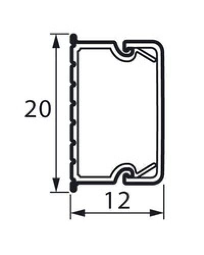 Кабель-канал METRA 20x12 Legrand (638192) в Кемерово Кабель-канал Pintop.ru