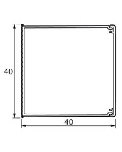 Кабель-канал METRA 40x40 Legrand (638196) в Кемерово Кабель-канал Pintop.ru