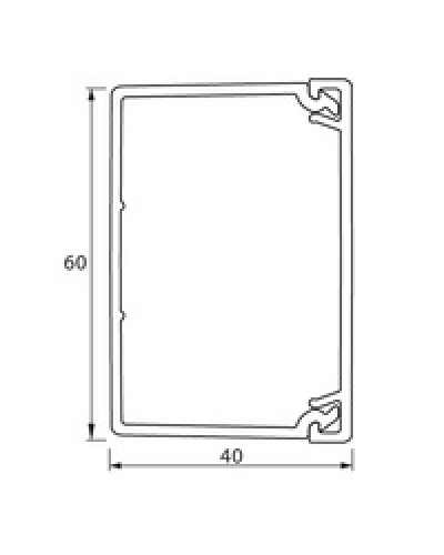 Кабель-канал METRA 60x40 Legrand (638197) в Кемерово Кабель-канал Pintop.ru