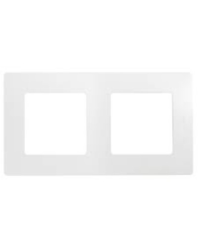 Рамка 2 поста Etika белый Legrand 672502 в Кемерово Аксессуары для кабель-канала Pintop.ru