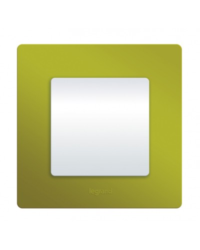 Рамка 1 пост Etika зеленый папоротник Legrand 672541 в Кемерово Аксессуары для кабель-канала Pintop.ru