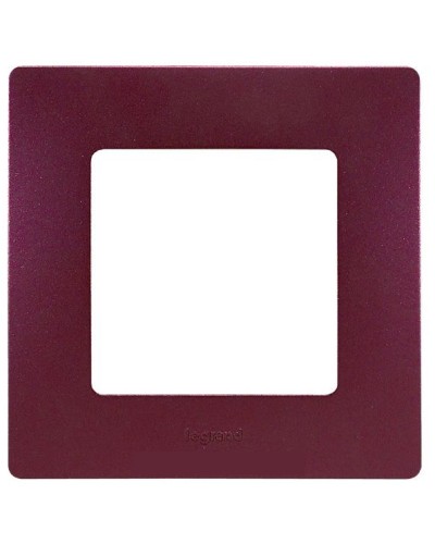 Рамка 1 пост Etika сливовый Legrand 672561 в Кемерово Аксессуары для кабель-канала Pintop.ru