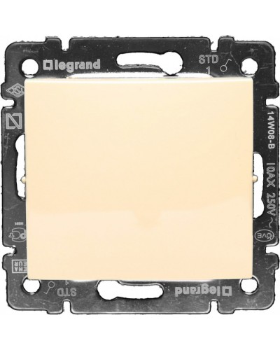 Переключатель промежуточный Valena 10 AX 250 В слоновая кость Legrand 774307 в Кемерово Аксессуары для кабель-канала Pintop.ru