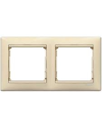 Рамка Valena 2 поста LEGRAND 774352 в Кемерово Аксессуары для кабель-канала Pintop.ru