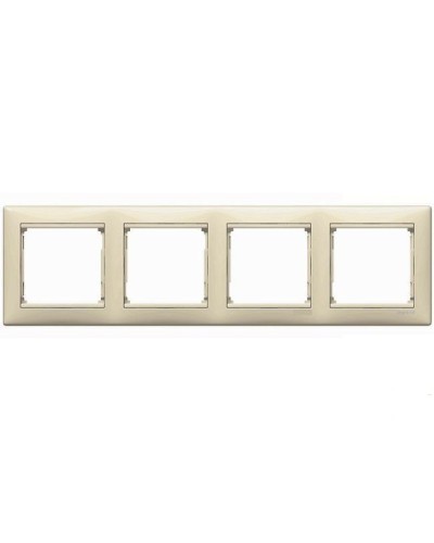 Рамка Valena 4 поста LEGRAND 774354 в Кемерово Аксессуары для кабель-канала Pintop.ru