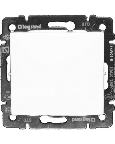Переключатель промежуточный Valena 10 AX 250 В белый Legrand 774407 в Кемерово Аксессуары для кабель-канала Pintop.ru