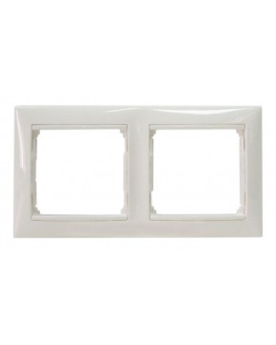 Рамка Valena 2 поста LEGRAND 774452 в Кемерово Аксессуары для кабель-канала Pintop.ru
