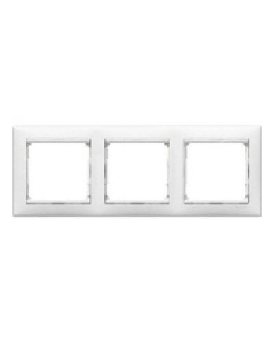 Рамка Valena 3 поста LEGRAND 774453 в Кемерово Аксессуары для кабель-канала Pintop.ru