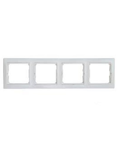 Рамка Valena 4 поста LEGRAND 774454 в Кемерово Аксессуары для кабель-канала Pintop.ru