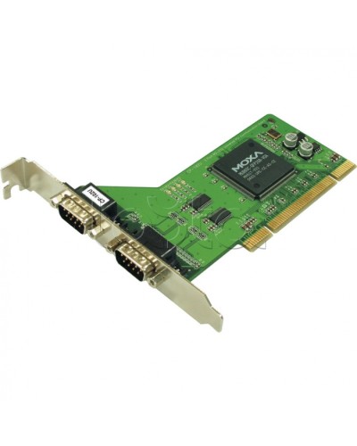 2-портовая плата RS-232 для шины Universal PCI Moxa CP-102U в Кемерово Сетевые карты Pintop.ru