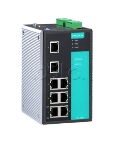 Коммутатор управляемый промышленный 8-портовый Moxa EDS-508A-T в Кемерово Коммутаторы Pintop.ru