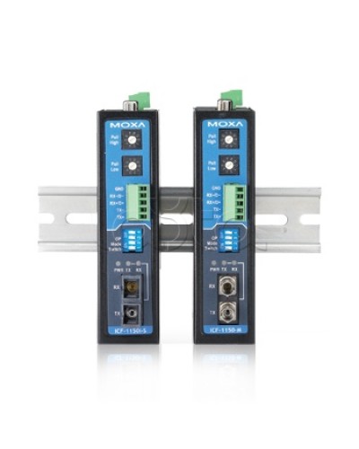 Конвертор RS-232/422/485 в оптику SC Moxa ICF-1150-S-SC в Кемерово Дополнительное оборудование для ОПС Pintop.ru