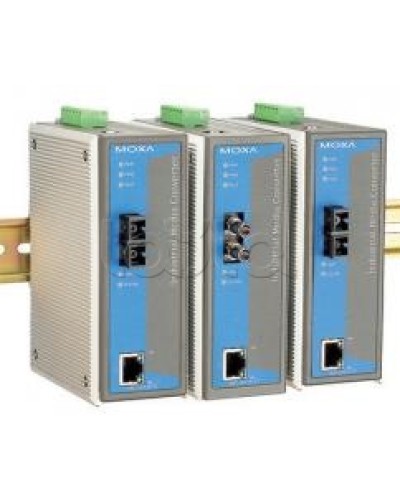 Медиаконвертер Ethernet 10/100BaseTX в 100BaseFX (ST) Moxa IMC-101-M-ST-T в Кемерово Дополнительное оборудование для ОПС Pintop.ru
