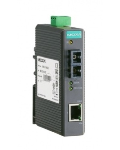 Медиаконвертер Ethernet 10/100BaseTX в 100BaseFX (SC) Moxa IMC-21-S-SC в Кемерово Медиаконвертеры Pintop.ru