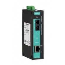 Медиаконвертер Ethernet 10/100BaseTX в 100BaseFX (SC) с расширенным диапазоном температур Moxa IMC-21A-S-SC-T