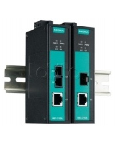 Медиаконвертер Gigabit Ethernet 10/100/1000BaseTX в 100/1000Base (SC) Moxa IMC-21GA-LX-SC в Кемерово Медиаконвертеры Pintop.ru