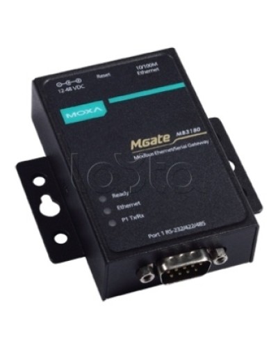 Преобразователь Modbus-RTU/ASCII в Modbus/TCP Moxa MGATE MB3180 в Кемерово Дополнительное оборудование для ОПС Pintop.ru
