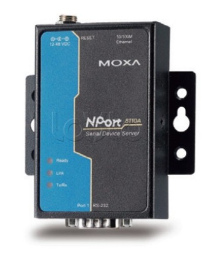 Сервер 1-портовый RS-232 в Ethernet Moxa NPort 5110A-T в Кемерово Дополнительное оборудование для ОПС Pintop.ru