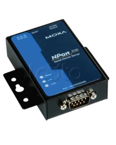 Сервер 1-портовый RS-232/422/485 в Ethernet Moxa Nport 5150 в Кемерово Дополнительное оборудование для ОПС Pintop.ru