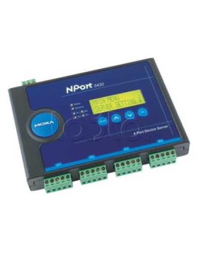 Сервер 4-портовый RS-422/485 в Ethernet Moxa NPort 5430 в Кемерово Дополнительное оборудование для ОПС Pintop.ru